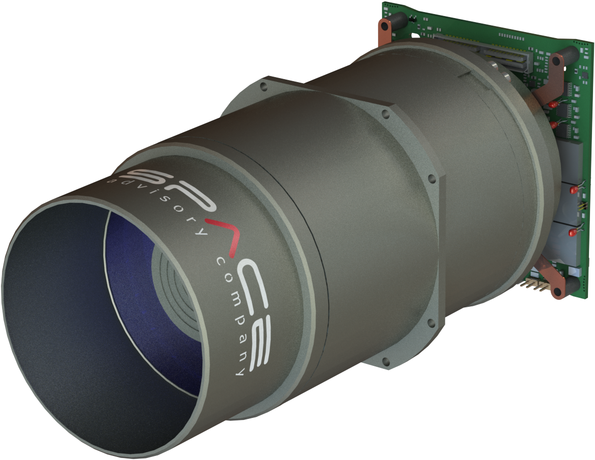 Professional Camera Lens Component PNG Image