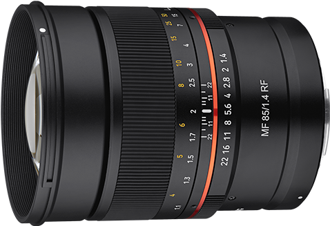 Professional Camera Lens PNG Image