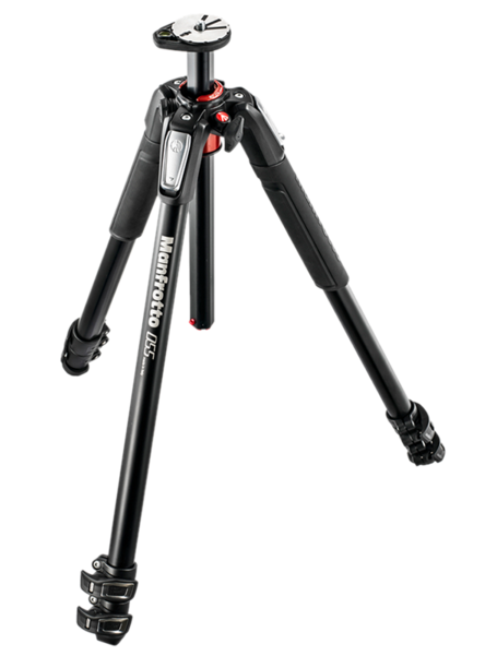 Professional Camera Tripod Standing PNG Image