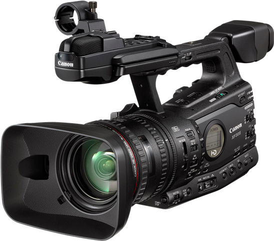 Professional Canon Camcorder PNG Image