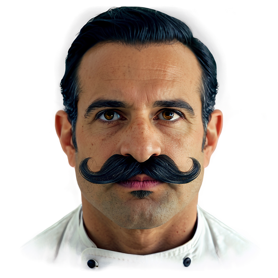 Professional Chef Mustache Png 05042024 PNG Image