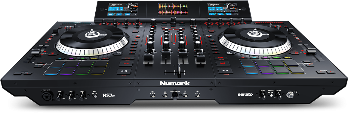 Professional D J Controller Numark N S7 I I I PNG Image