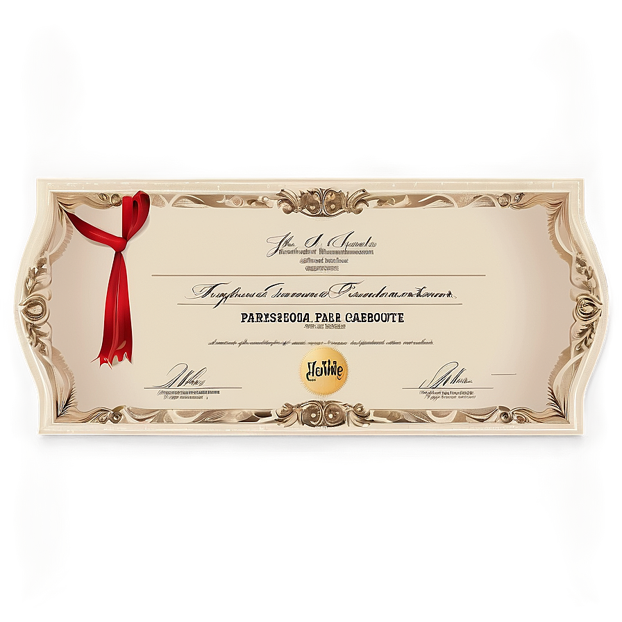 Professional Diploma Png Lox35 PNG Image