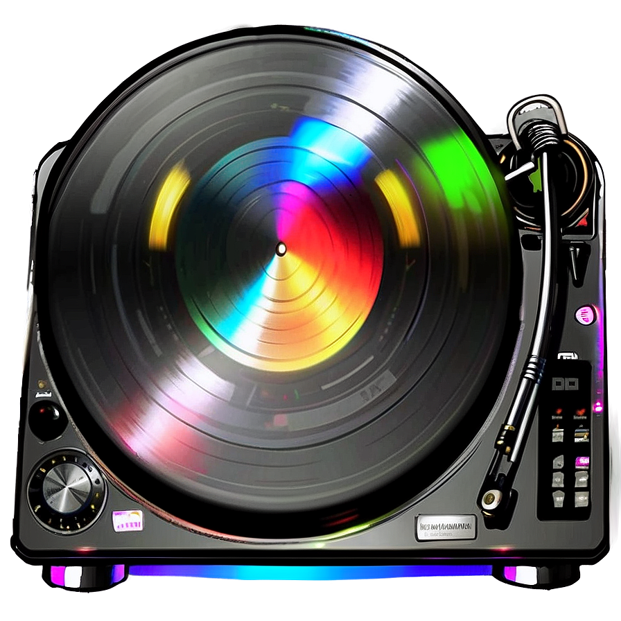 Professional Dj Turntable Png 15 PNG Image