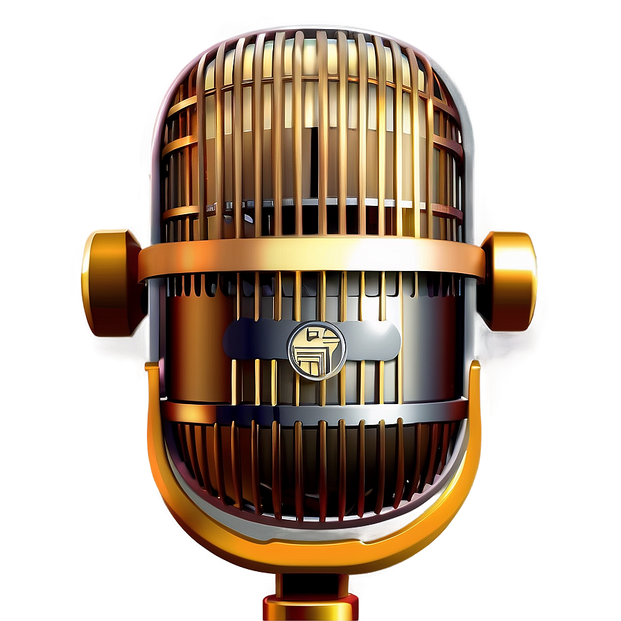 Professional Grade Podcast Mic Png Knm73 PNG Image