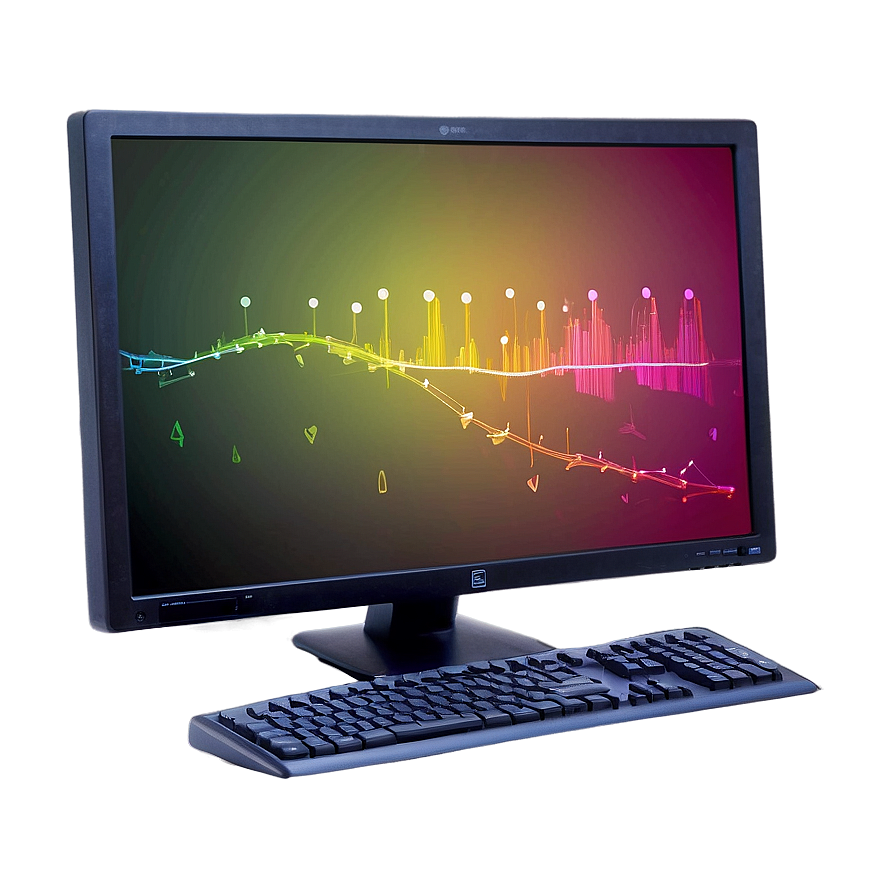 Professional Graphic Design Monitor Png Giu PNG Image