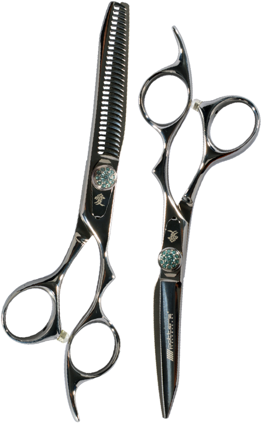 Professional Hairdressing Scissors PNG Image