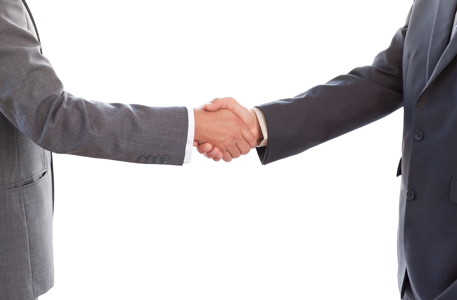 Professional Handshake Agreement PNG Image