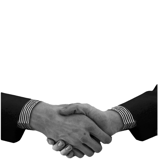 Professional Handshake Agreement PNG Image