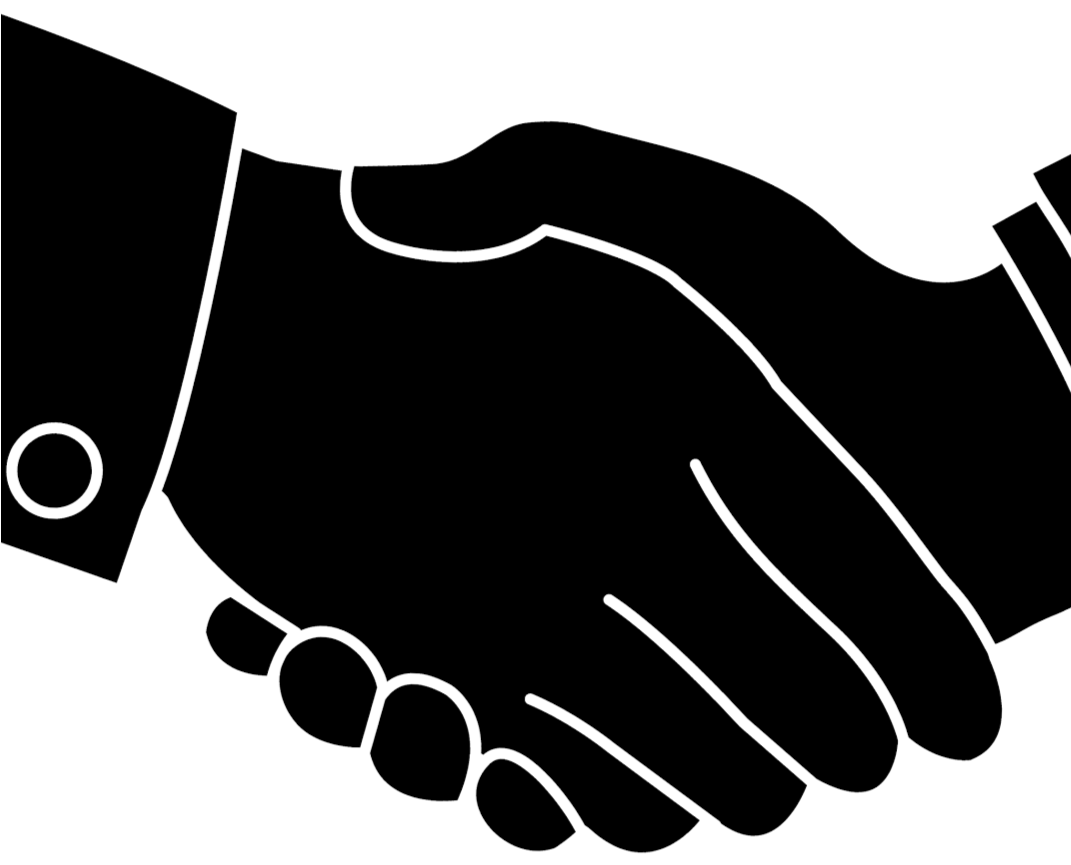 Professional Handshake Icon PNG Image