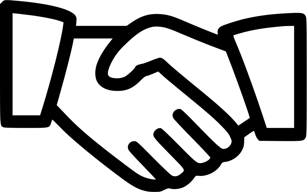 Professional Handshake Icon PNG Image