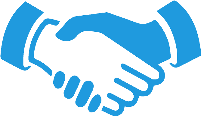 Professional Handshake Icon PNG Image