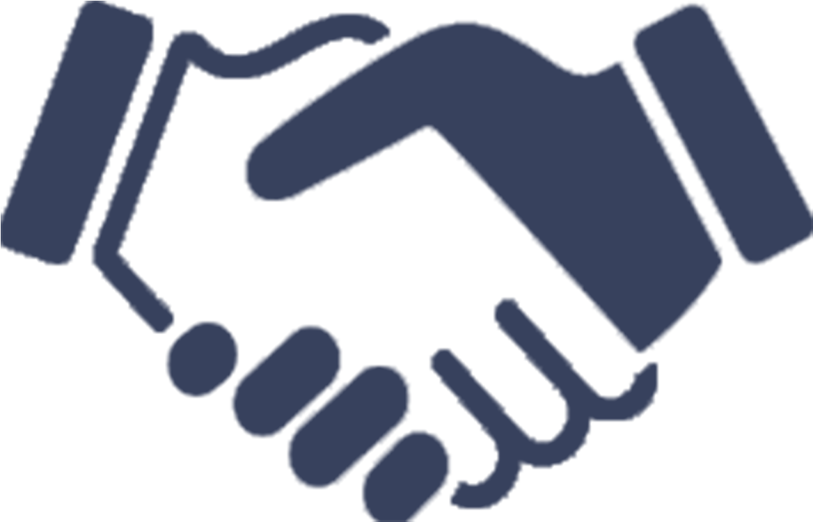 Professional Handshake Icon PNG Image