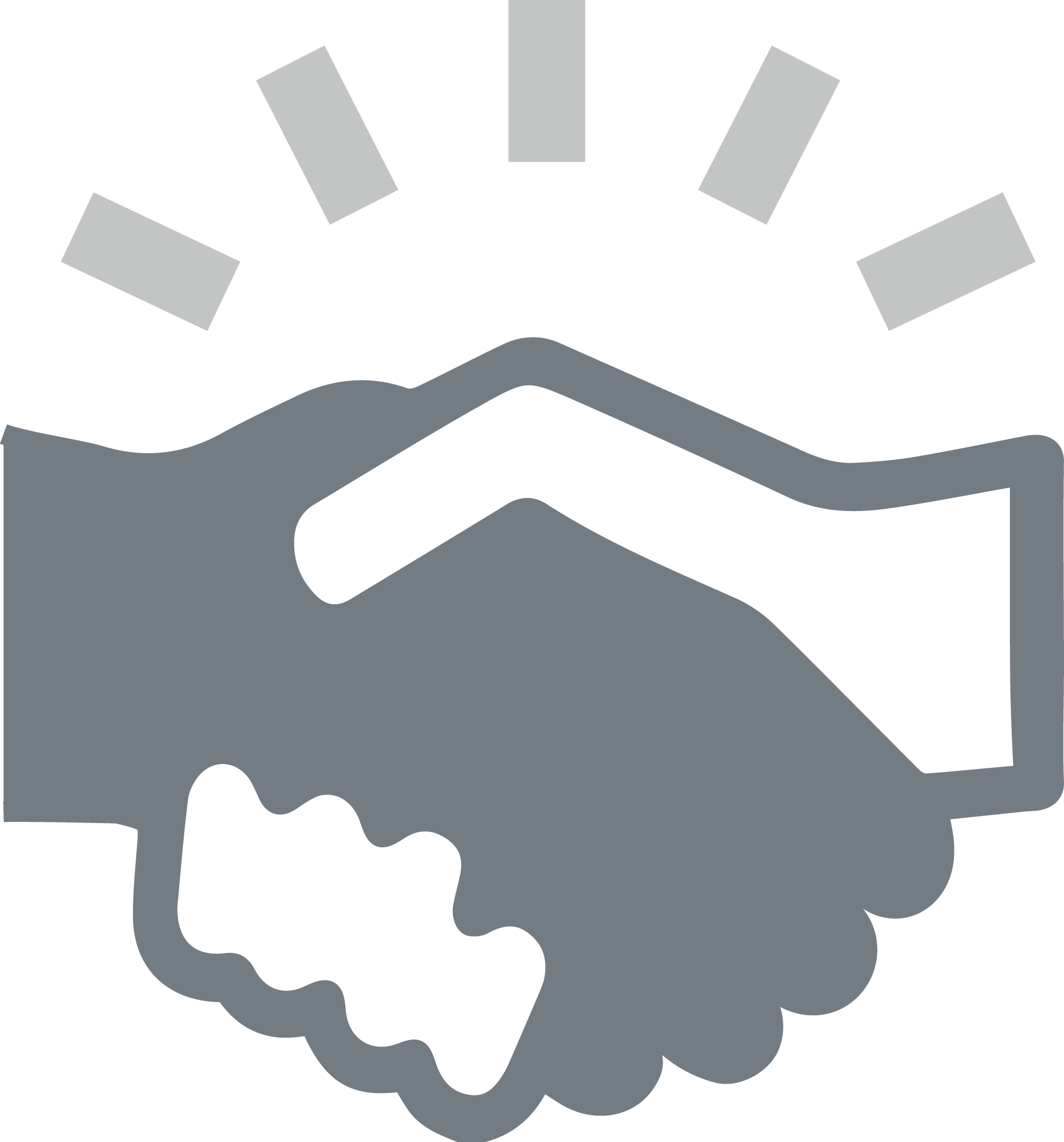 Professional Handshake Icon PNG Image