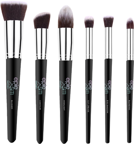 Professional Makeup Brush Set PNG Image