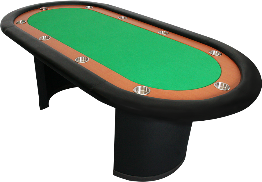 Professional Poker Table Top View PNG Image