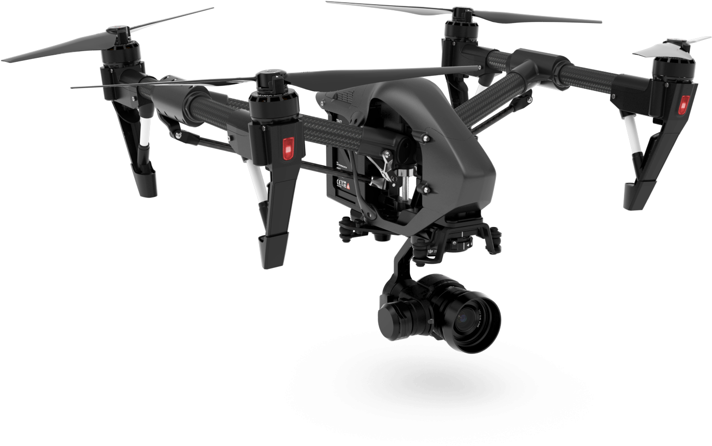 Professional Quadcopter Drone With Camera PNG Image