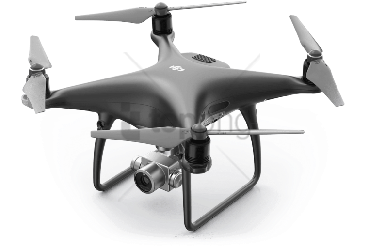 Professional Quadcopter Dronewith Camera PNG Image