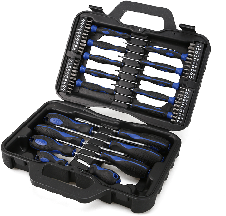 Professional Screwdriver Set Case PNG Image