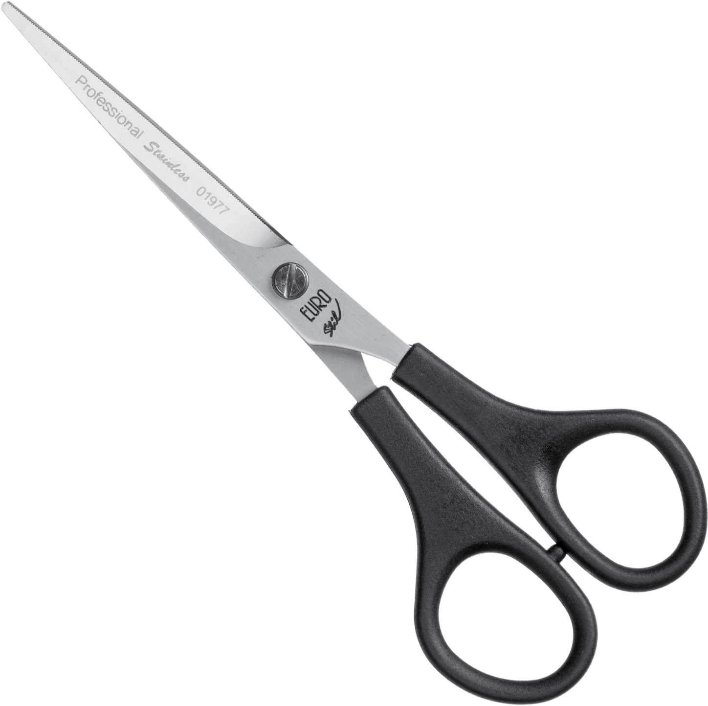 Professional Stainless Steel Scissors PNG Image