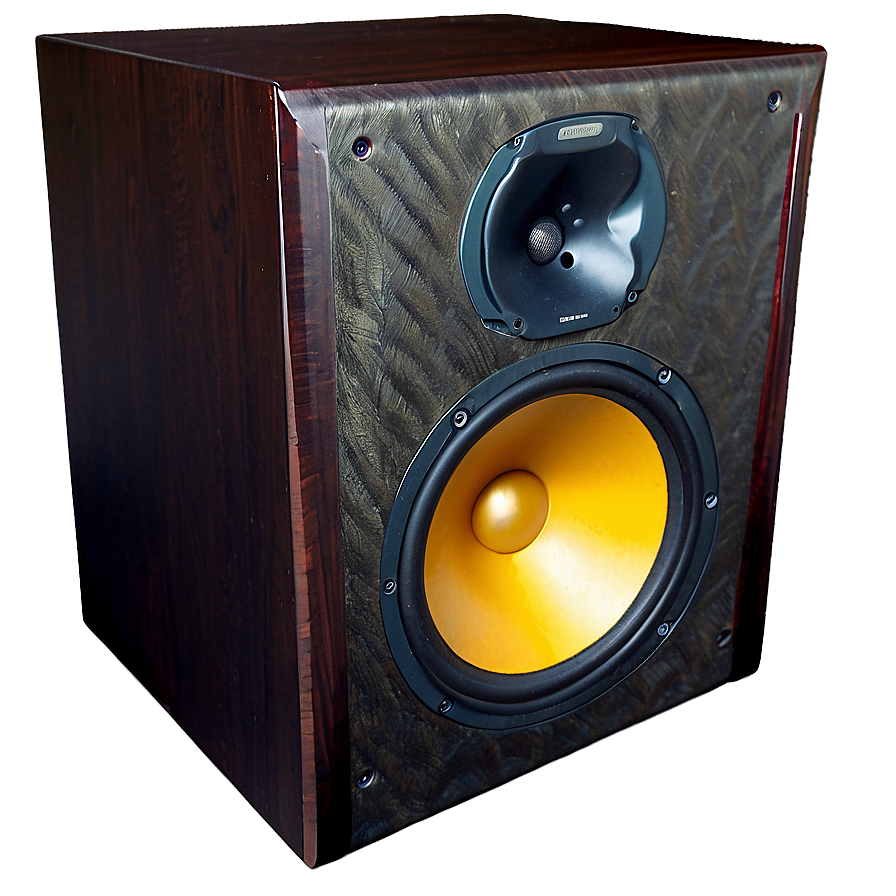 Professional Studio Monitor Speaker Png 05242024 PNG Image