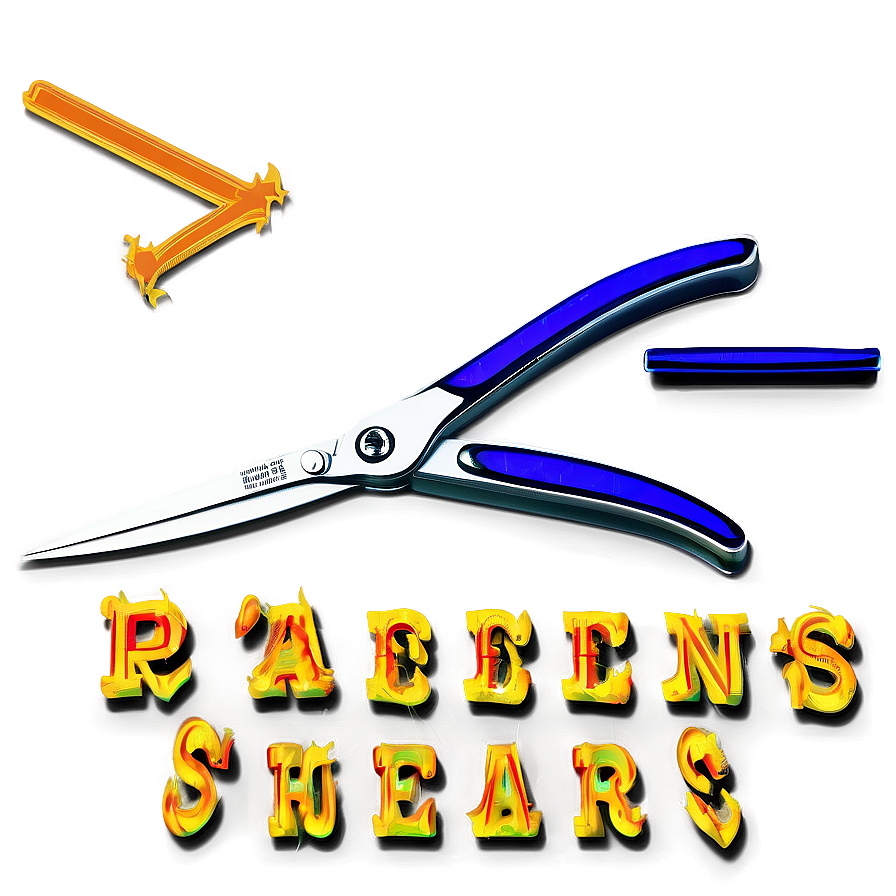 Professional Tailor's Shears Png Mns PNG Image