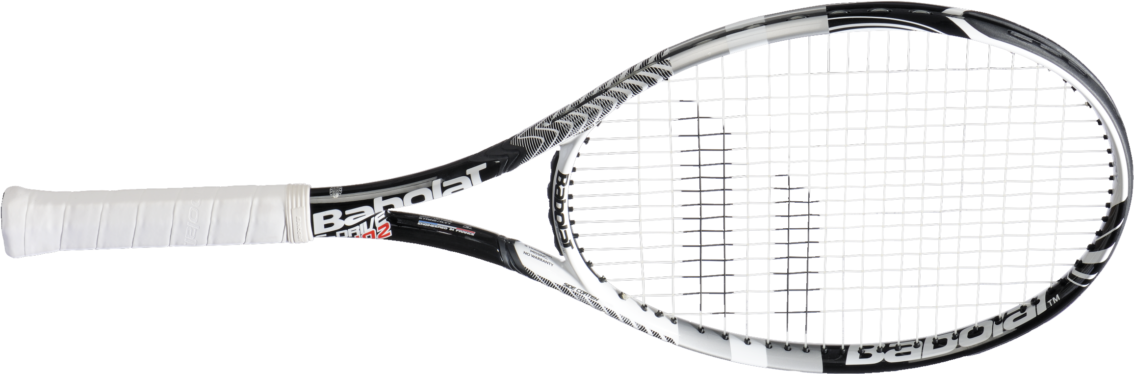 Professional Tennis Racketon Display PNG Image