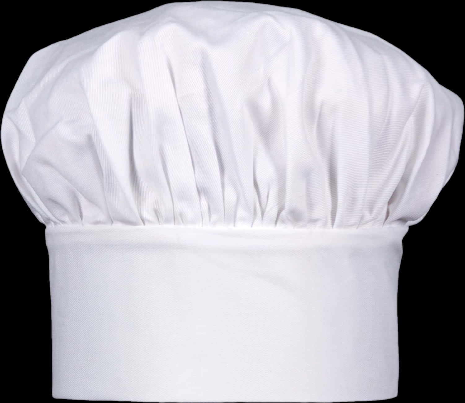 Professional White Chef Hat PNG Image