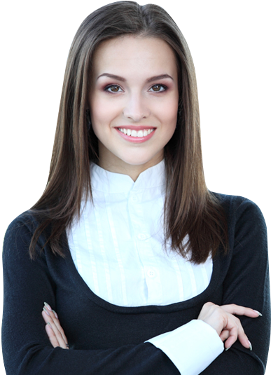 Professional Woman Portrait Smile PNG Image