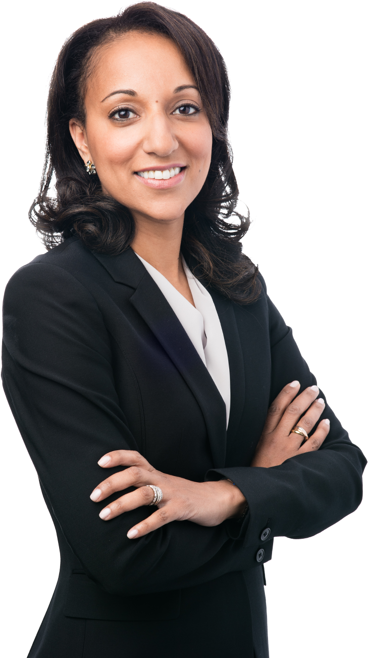 Professional Womanin Black Suit PNG Image