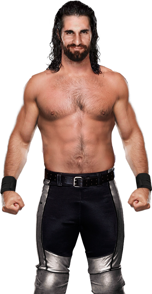 Professional Wrestler Confident Pose PNG Image