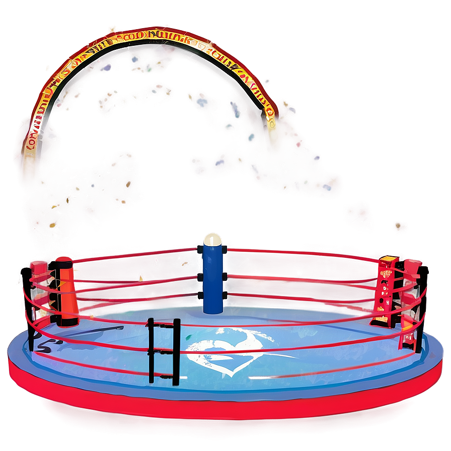 Professional Wrestling Ring Png 06202024 PNG Image