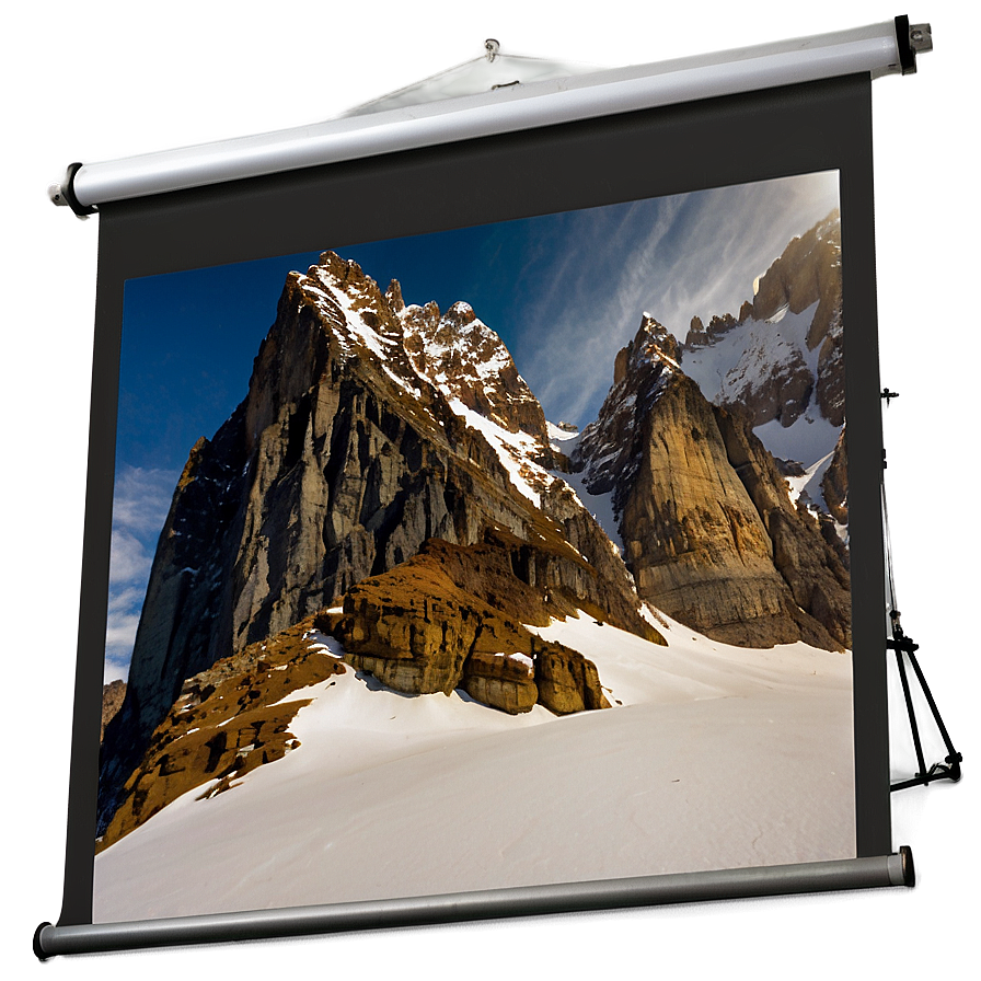 Projector Screen Display Png 06252024 PNG Image