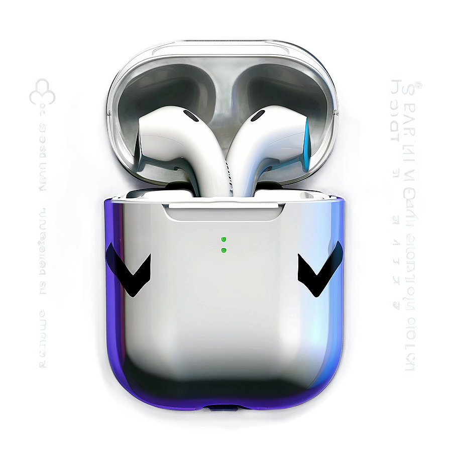 Protective Airpods Case Graphic Png Bmg16 PNG Image