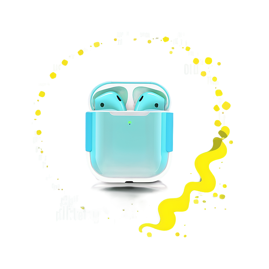 Protective Airpods Case Graphic Png Qng PNG Image