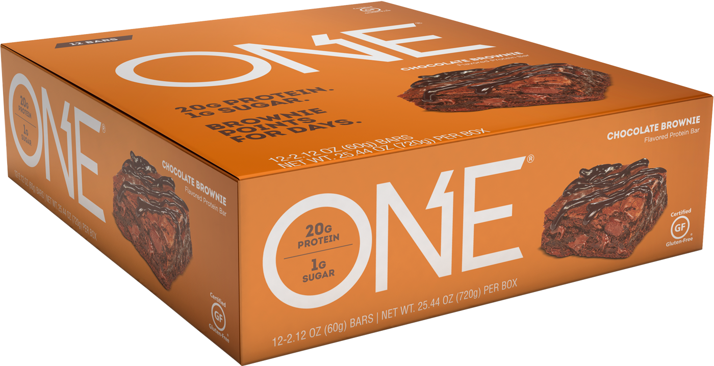 Protein Brownie Bars Box PNG Image