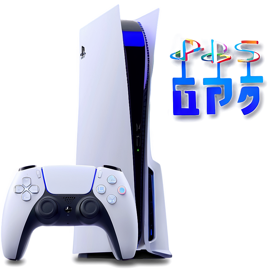 Ps5 Console Side View Png Jnk89 PNG Image