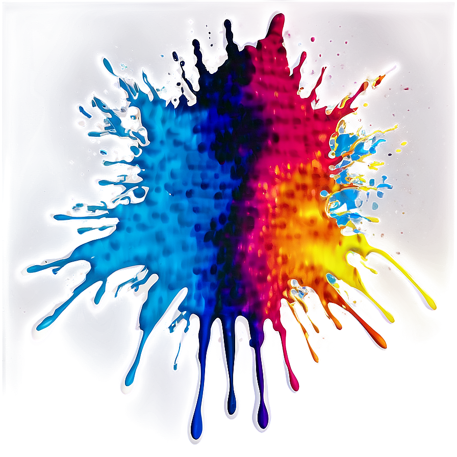 Psychedelic Spray Paint Art Png Tak PNG Image