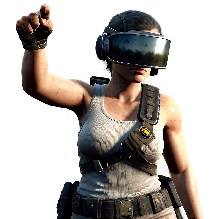 Pubg Character Action Shot Png Xsy17 PNG Image