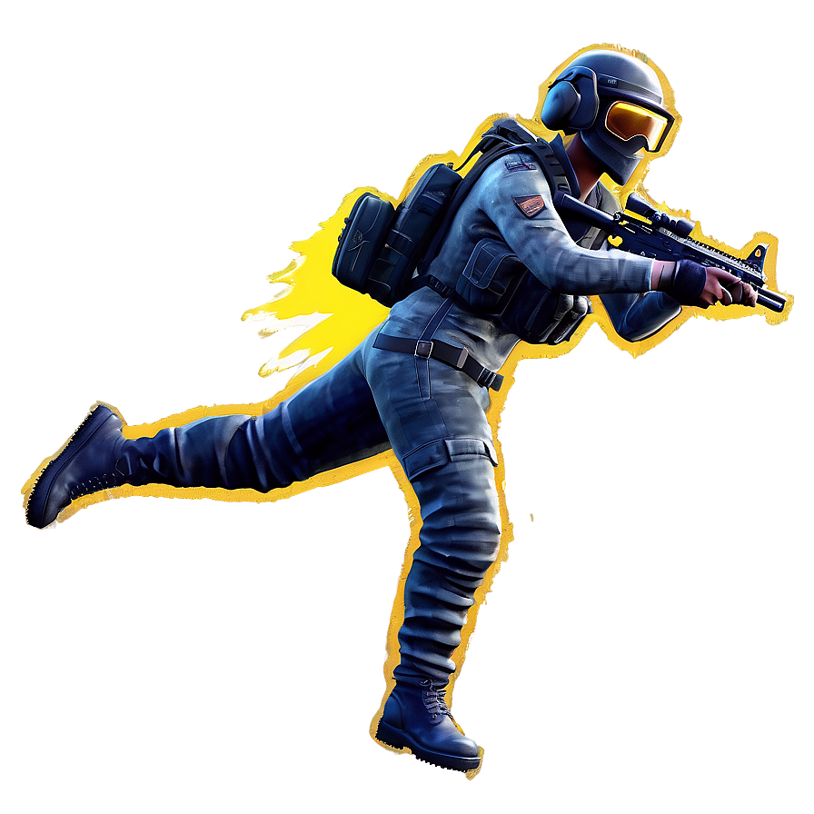 Pubg Hero In Battle Gear Png Lma PNG Image