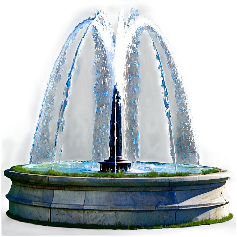 Public Park Fountain Png 06122024 PNG Image