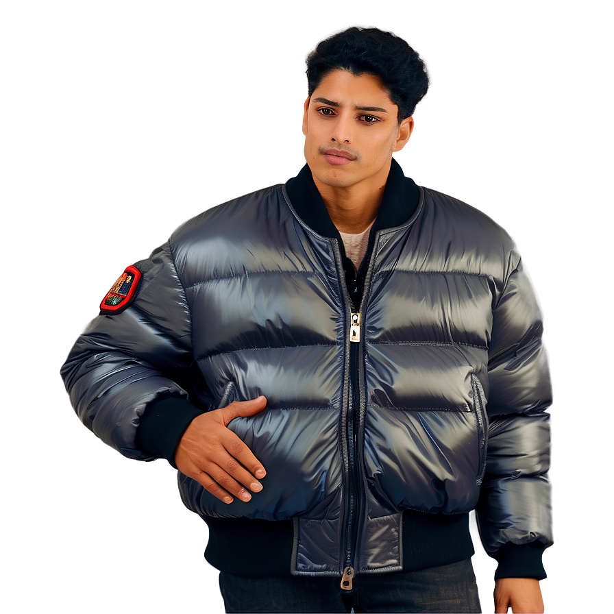 Puffer Style Bomber Jacket Png 06282024 PNG Image