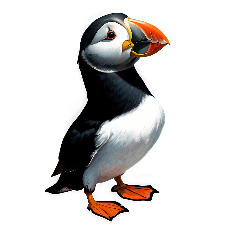 Puffin Sketch Png Gfj PNG Image