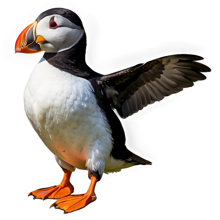 Puffin Standing Png Bqy57 PNG Image