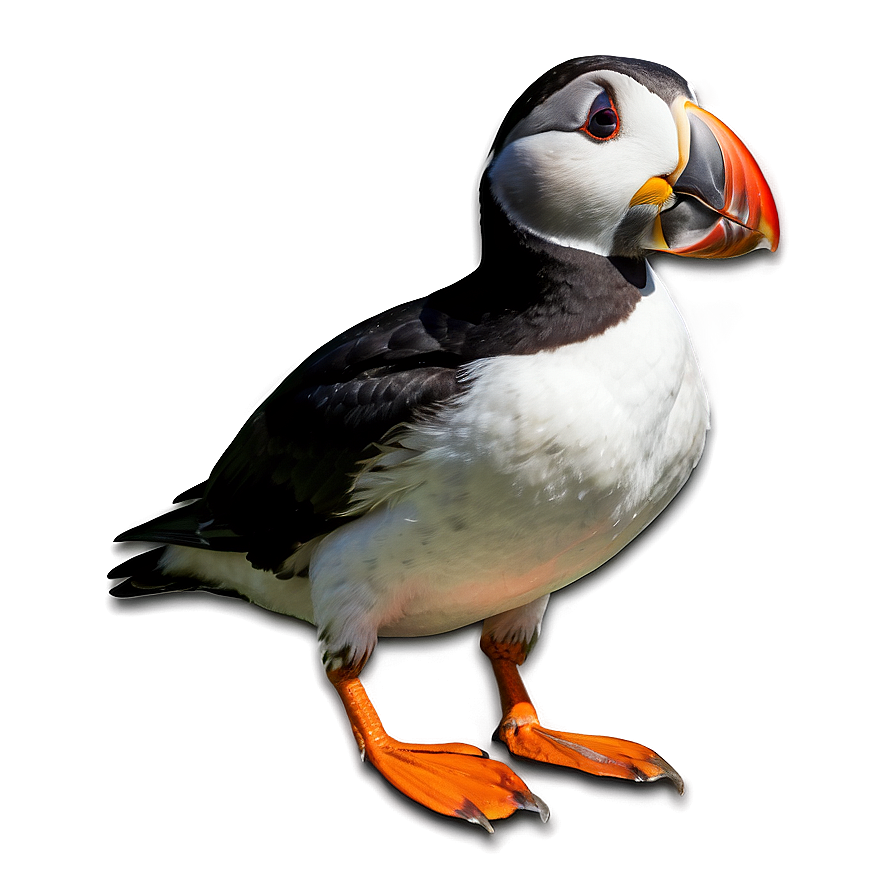 Puffin Standing Png Vog1 PNG Image