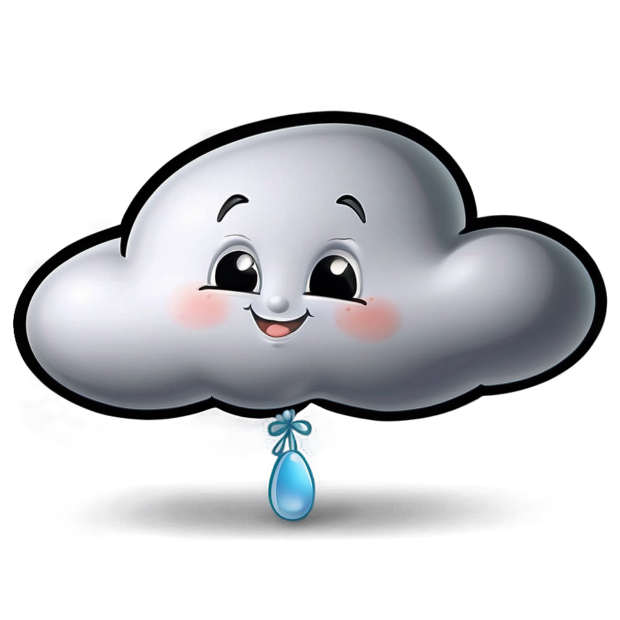 Puffy Cute Cloud Png Yev PNG Image