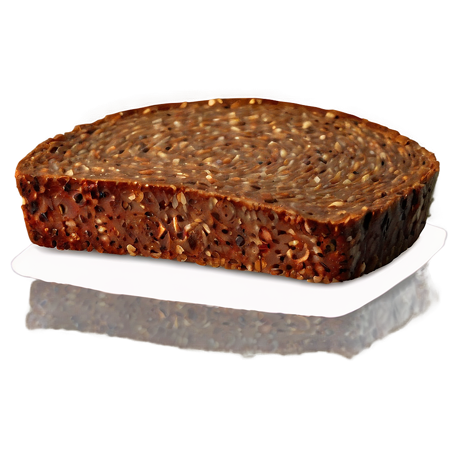 Pumpernickel Bread Slice Png 30 PNG Image