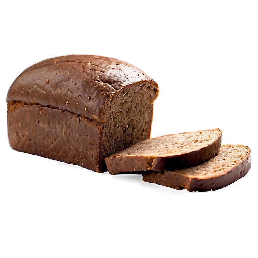 Pumpernickel Bread Slice Png Wrk PNG Image