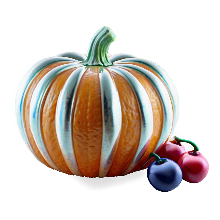 Pumpkin And Fall Berries Png 05242024 PNG Image