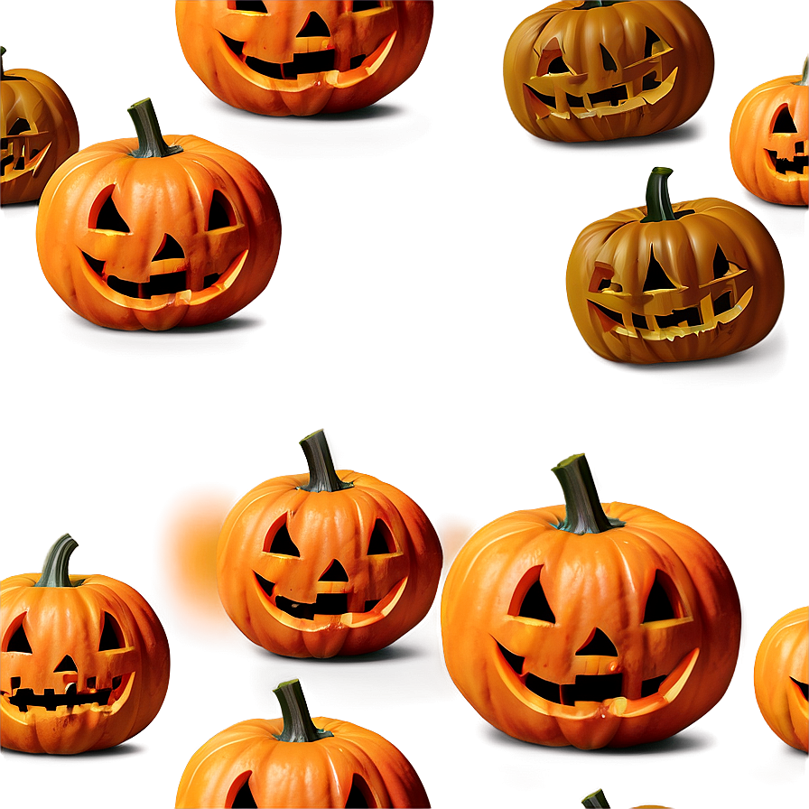 Pumpkin Face B PNG Image